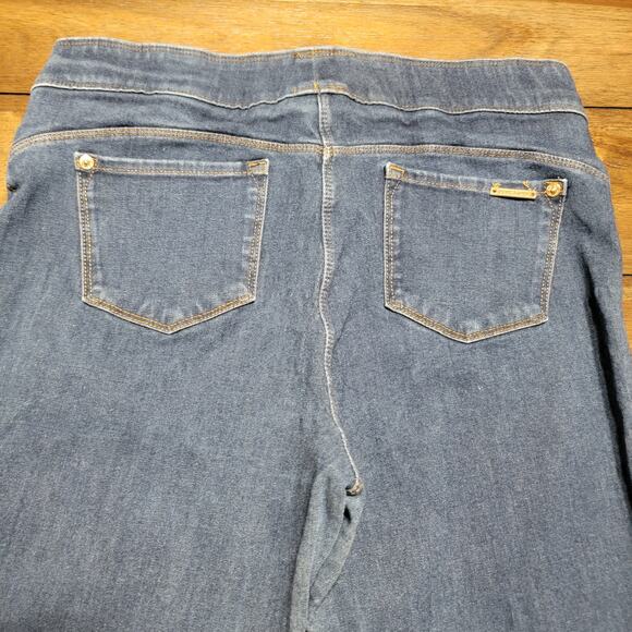 Luxe Denim 4 Way Stretch Pull On Jeggings - Size Large (14-16) - Picture 4 of 7
